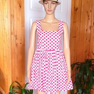 Delia*s A-line polka dots dress